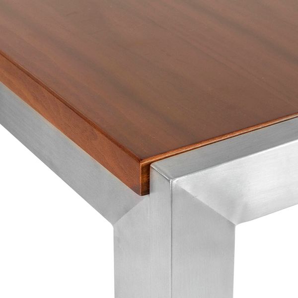 Mesa de comedor naomi 180*90 madera nogal tugocolombia Mesa comedor madera 180