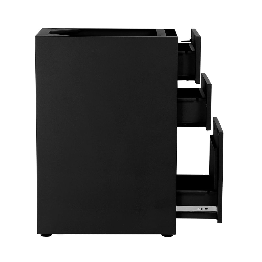 Archivador Pedestal Negro - tugocolombia