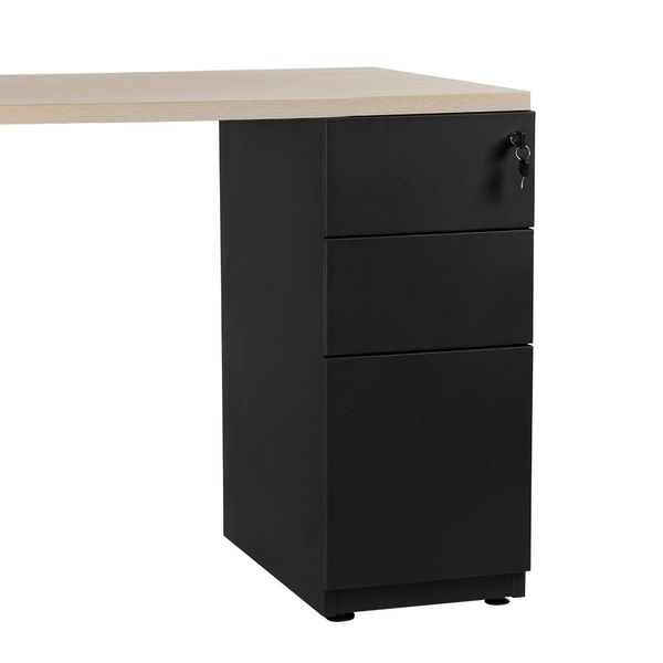 Archivador Pedestal Negro - tugocolombia