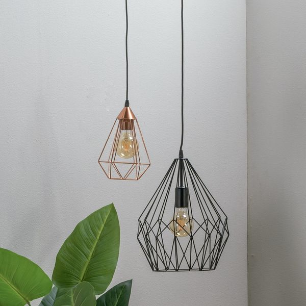 lampara de techo annata cobre