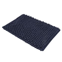 Tapete-Baño-Cotton-Cubes-40-60Cm-Poliester-Azul-------------