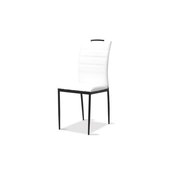 Sillas Comedor Cuero Blanco