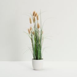 Planta-Artificial-Grass-50Cm-Blanco-Cafe