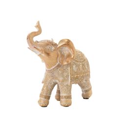 Figura-Elefante-Linie-Dorado