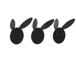 Set-3-Perchero-De-Pared-Conejo-Negro