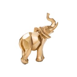 Figura-Elefante-Trompa-9-21-21.2Cm-Dorado