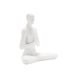 Figura-Hombre-Yoga-9-19-19.5Cm-Blanco