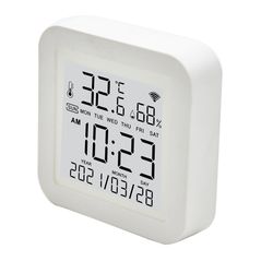 Sensor-De-Temperatura-Y-Humedad-Vta-Smart-Home-Blanco